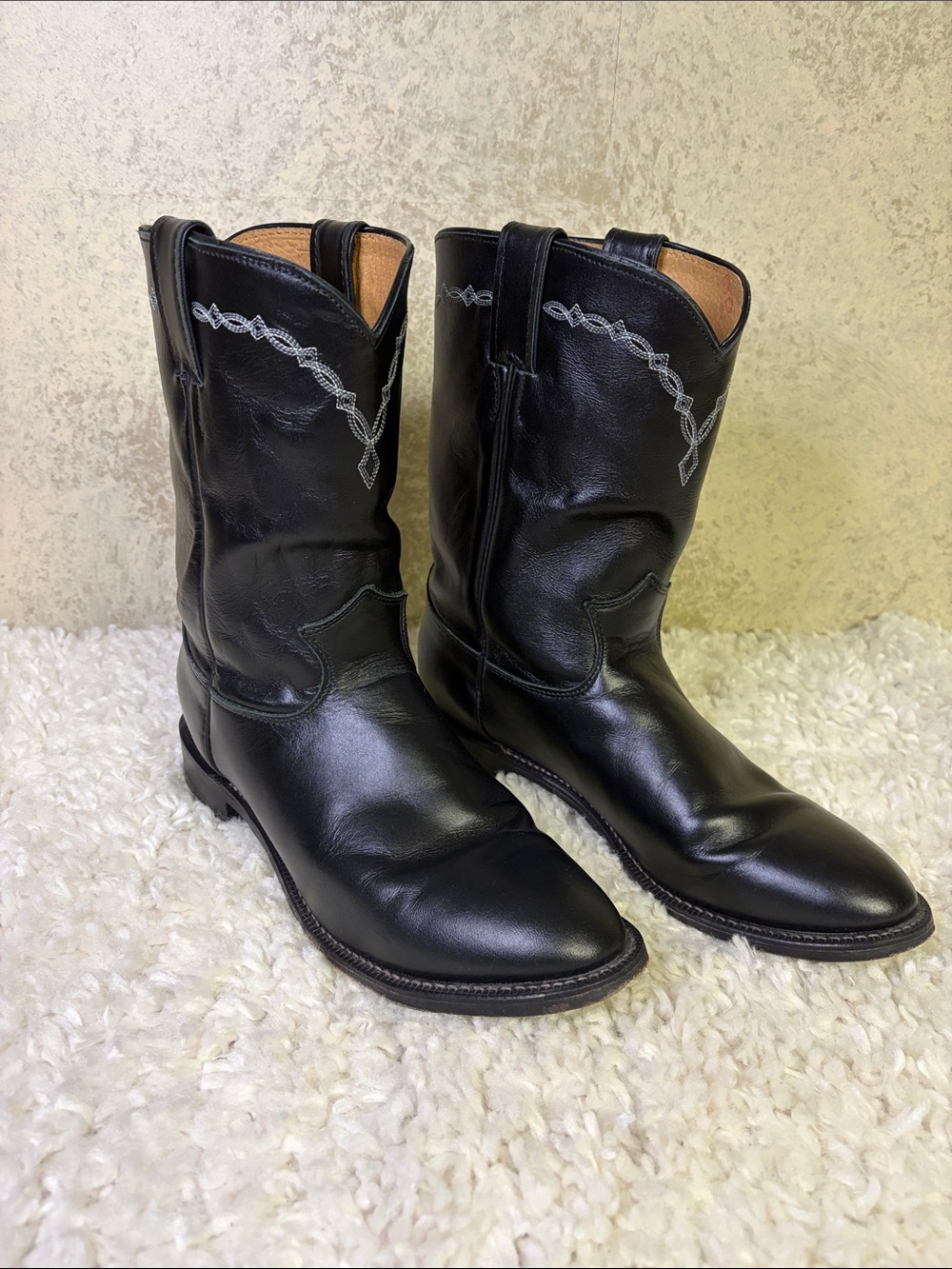 Justin Brock Roper 3233 Boots 9.5